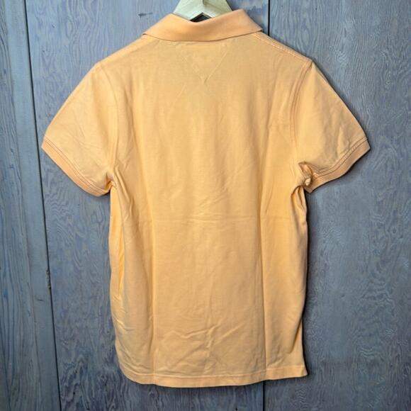 NWT Men’s Tommy Hilfiger Orange With Tommy Hilfiger Logo Polo Shirt Size Small - Picture 2 of 5